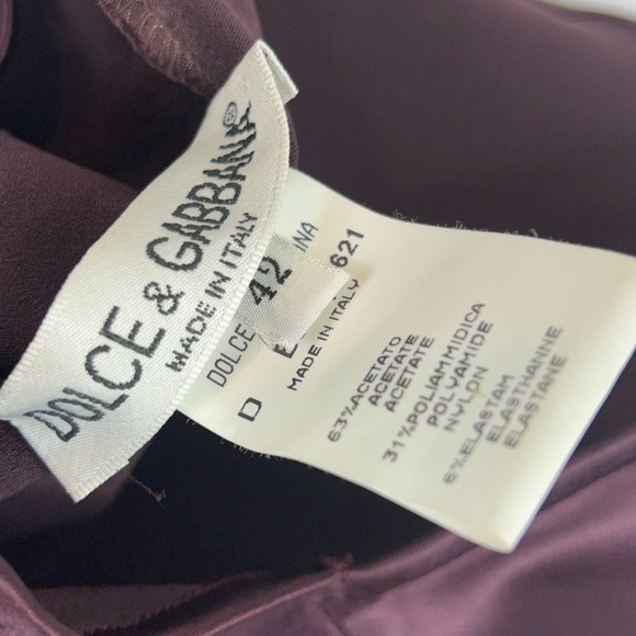 DOLCE & GABANNA Made in Italy Purple Dress - Picture 3 of 4